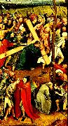 Hieronymus Bosch vagen till golgata oil on canvas